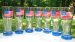 Load image into Gallery viewer, Stars &amp; Stripes - Hand Painted, Personalized Glassware
