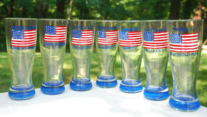Stars & Stripes - Hand Painted, Personalized Glassware