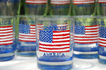 Load image into Gallery viewer, Stars &amp; Stripes - Hand Painted, Personalized Glassware
