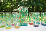 Load image into Gallery viewer, Garden Party Hand-painted Glassware
