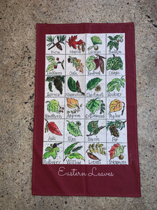 Leaves Tea Towel