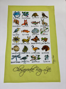 Chesapeake Bay Life Tea Towels