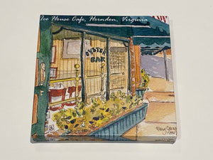 Town of Herndon Watercolor Prints