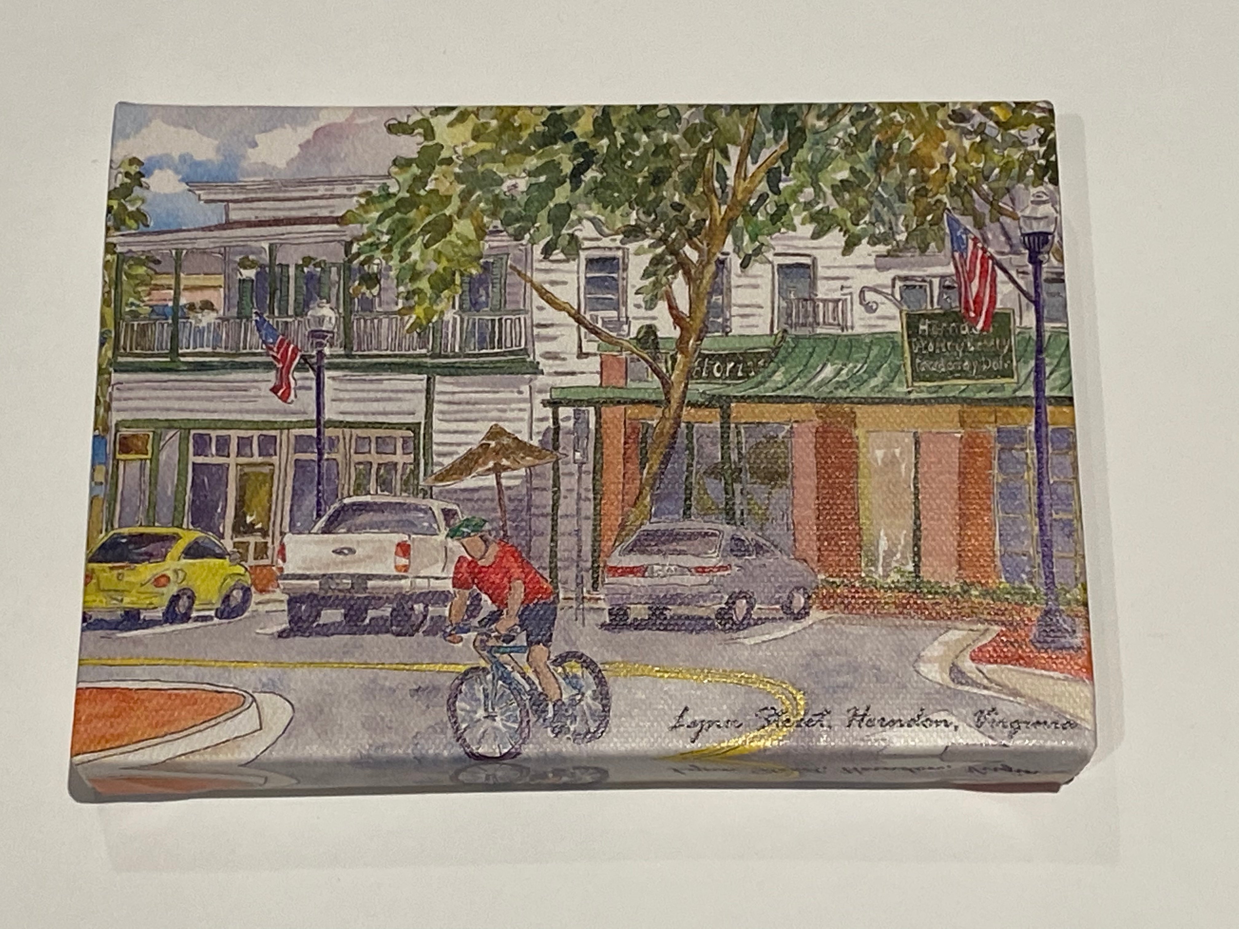 Town of Herndon Watercolor Prints