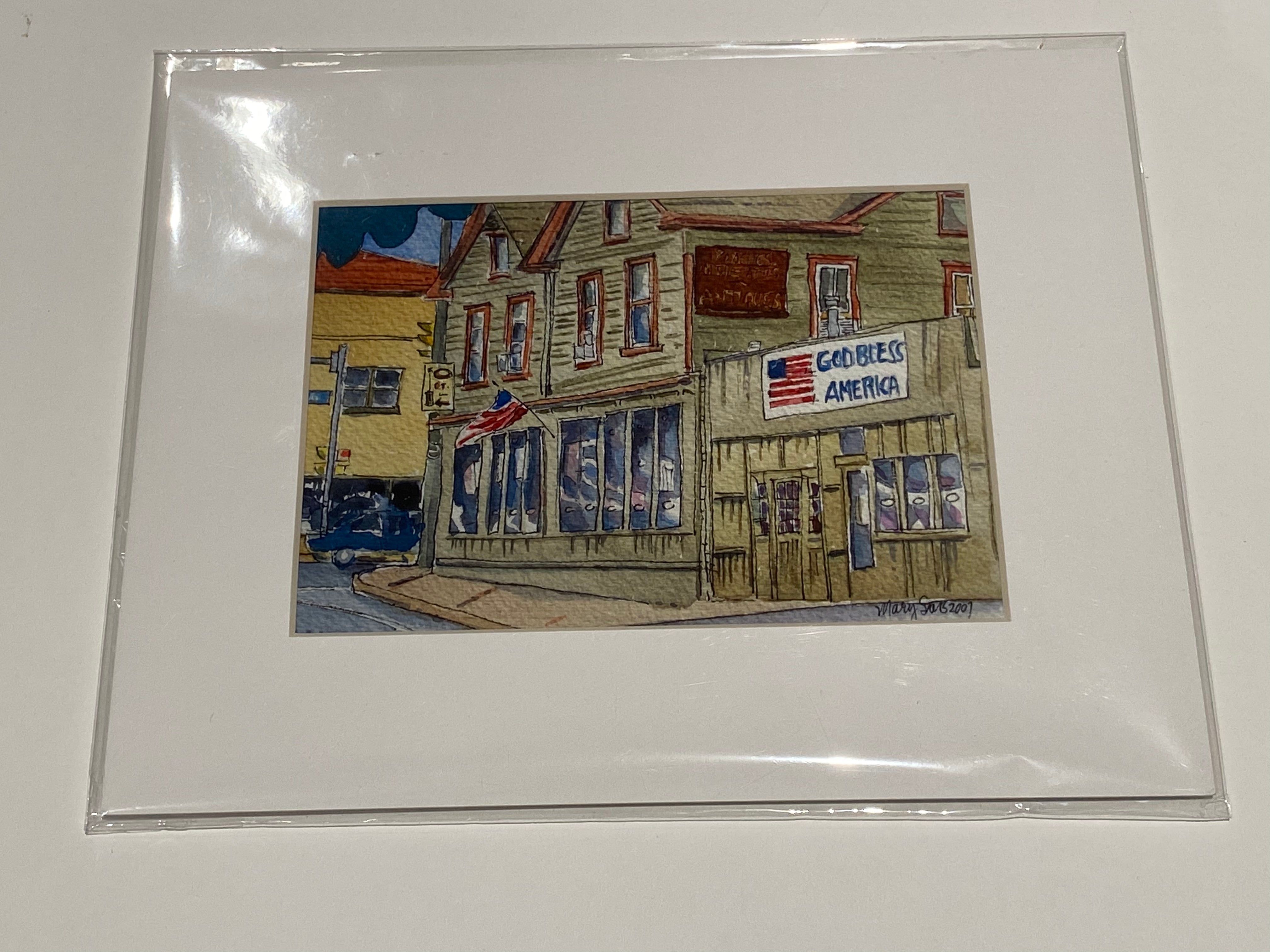 Town of Herndon Watercolor Prints