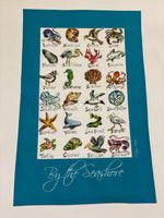 Load image into Gallery viewer, Sea Creatures Tea Towel
