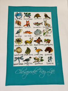 Chesapeake Bay Life Tea Towels